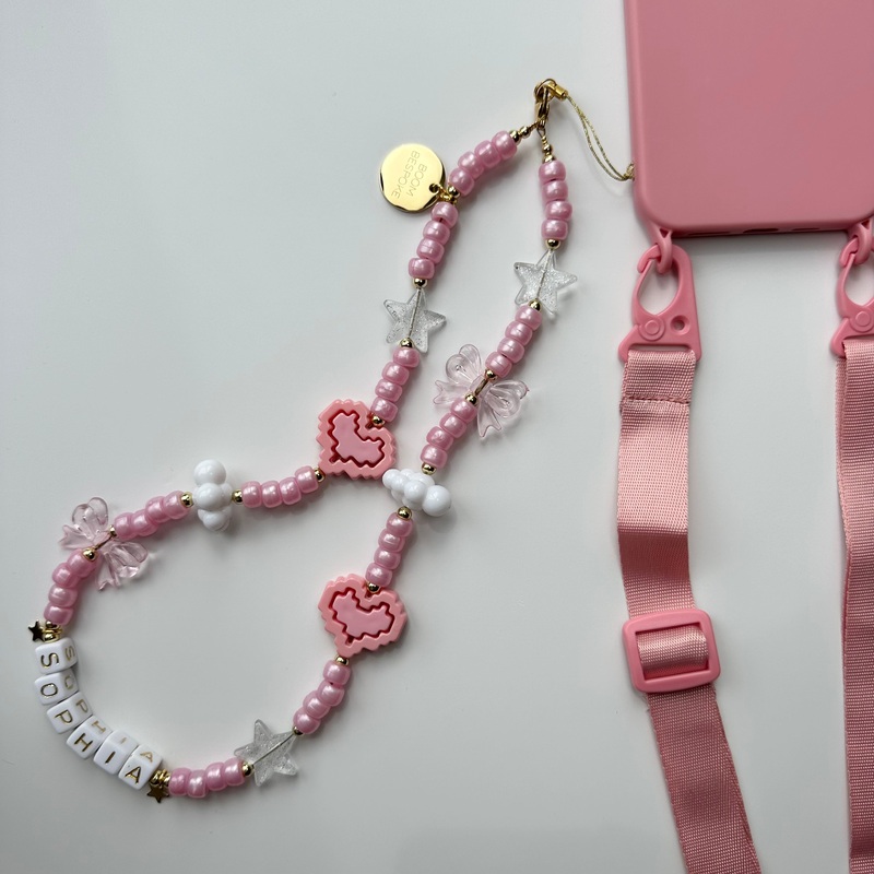 BALLERIN PINK  PHONE BEADS