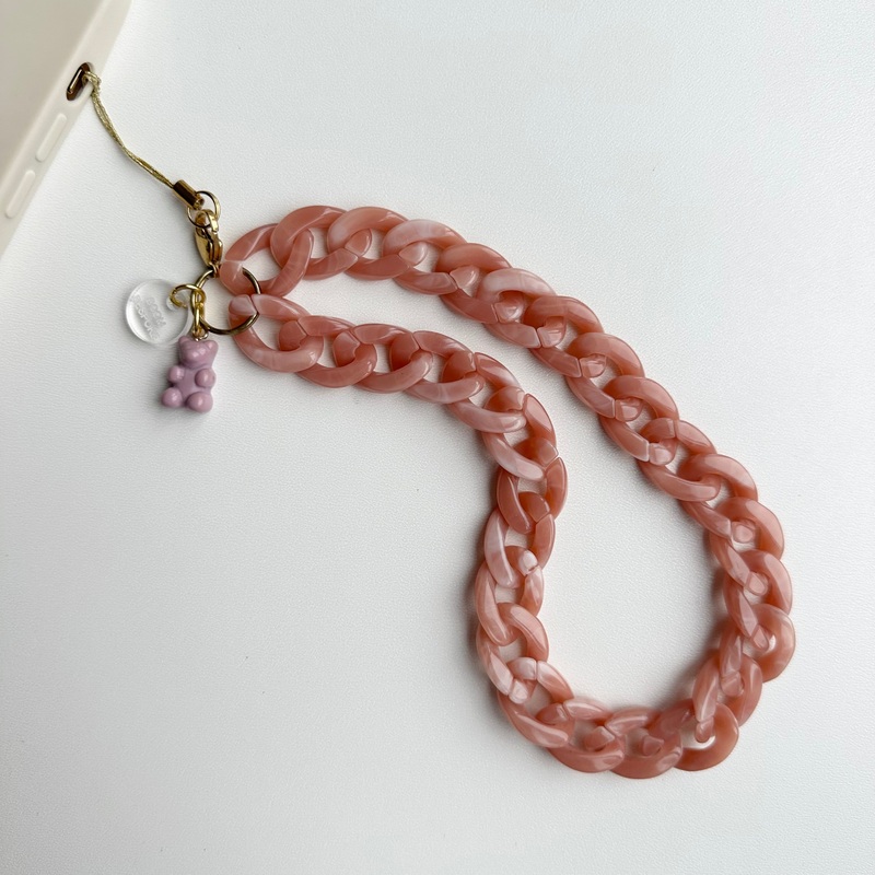 BLUSH   PHONE CHAIN CHARM