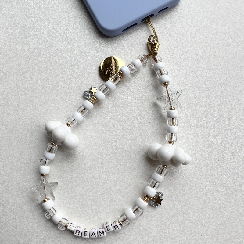 ‘CLOUD 9  PHONE BEADS