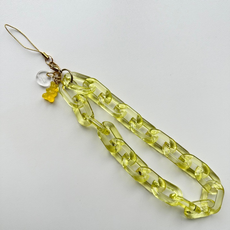 LEMON  PHONE CHAIN CHARM