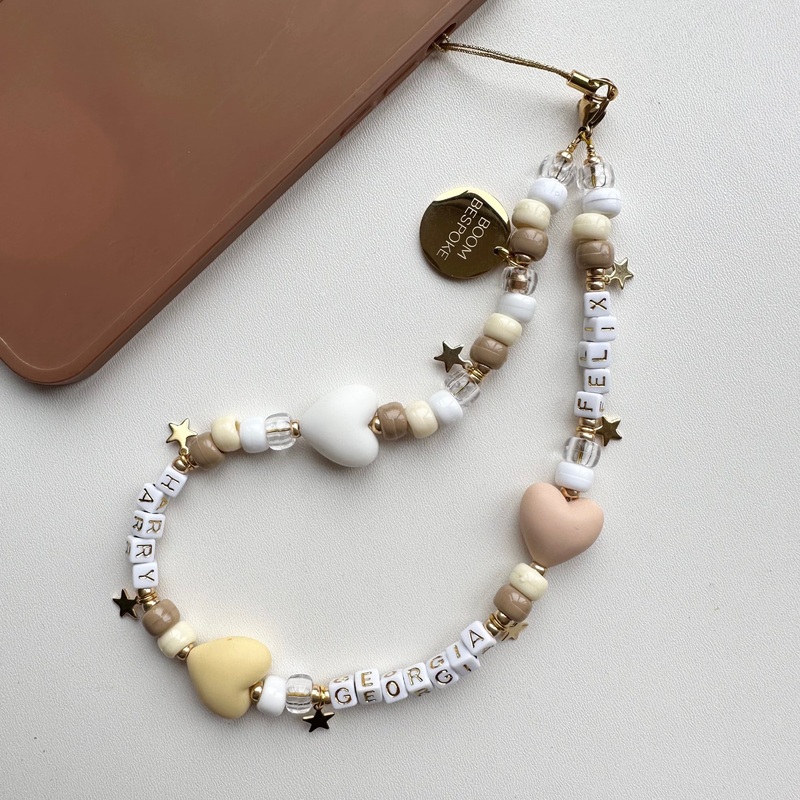 ‘PURE LOVES  PHONE BEADS