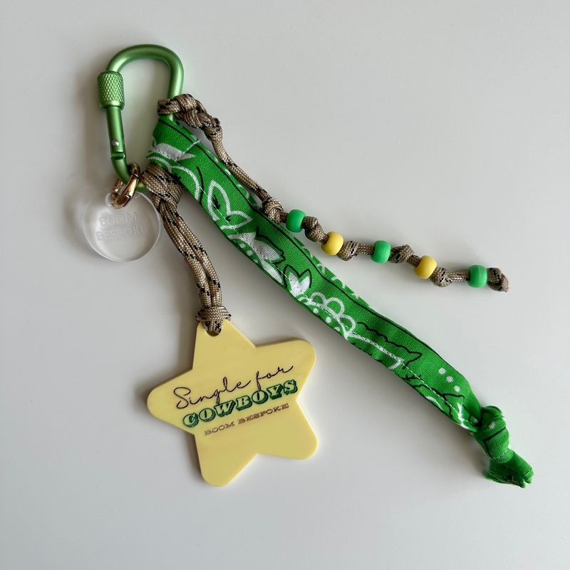 SINGLE FOR COWBOYS  BAG CHARM