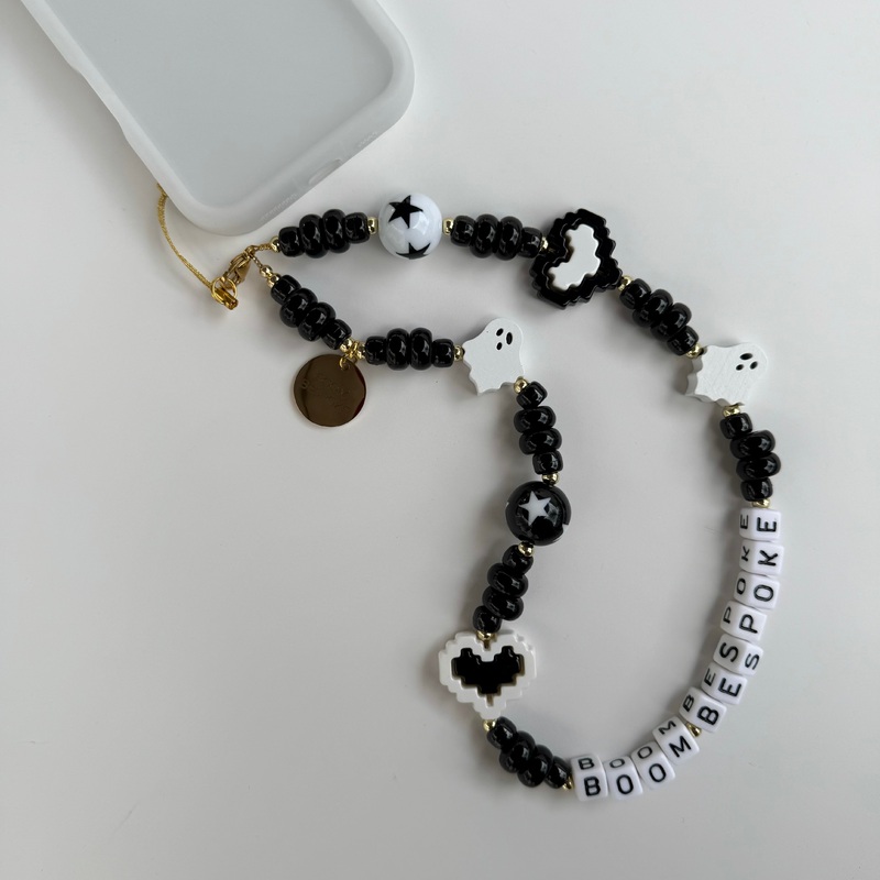 BOOm GHOST  PHONE BEADS
