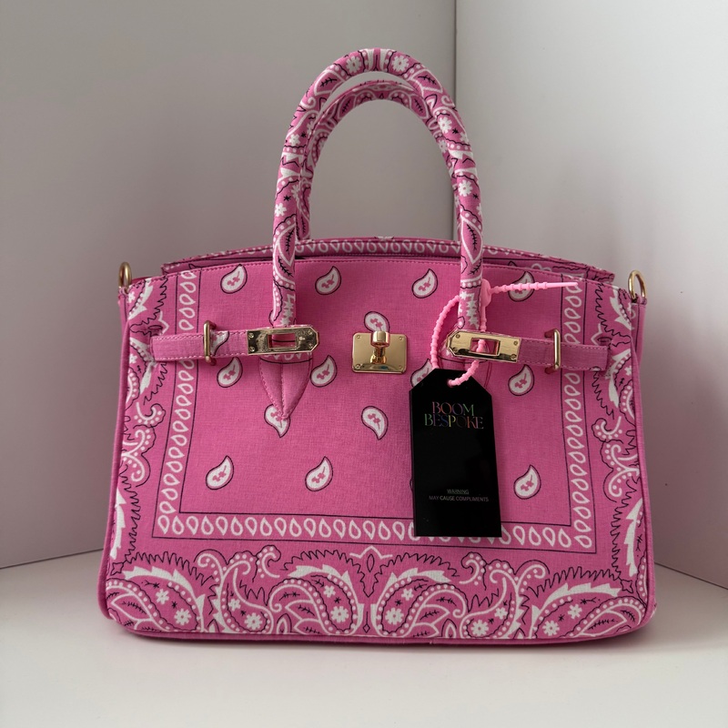 BUBBLEGUM BANDANA BAG BY