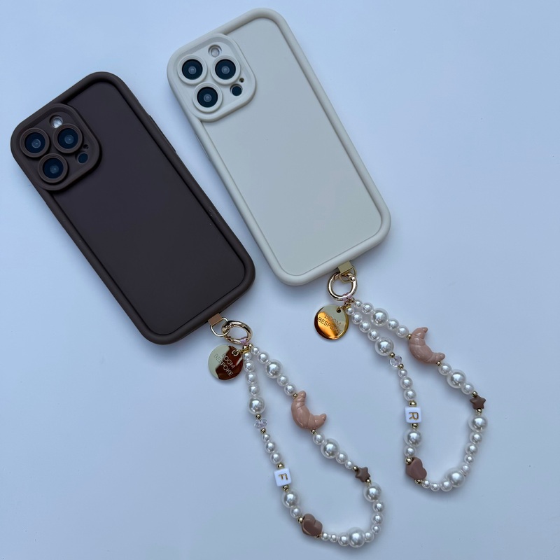 CROISSANT PEARL  PHONE BEADS