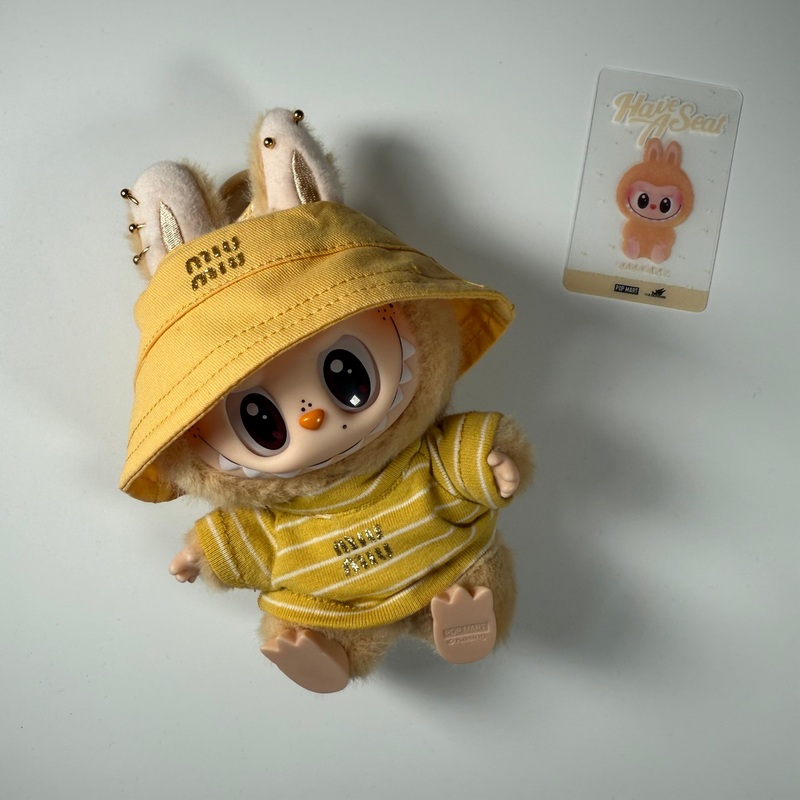 MUSTARD STRIPES BABA  LABUBU