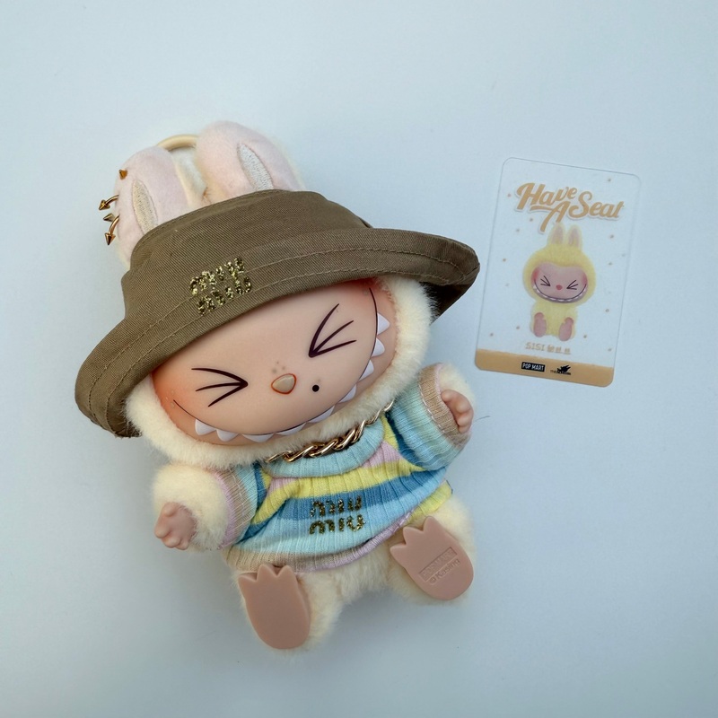 STRIPES SISI TAN HAT  LABUBU