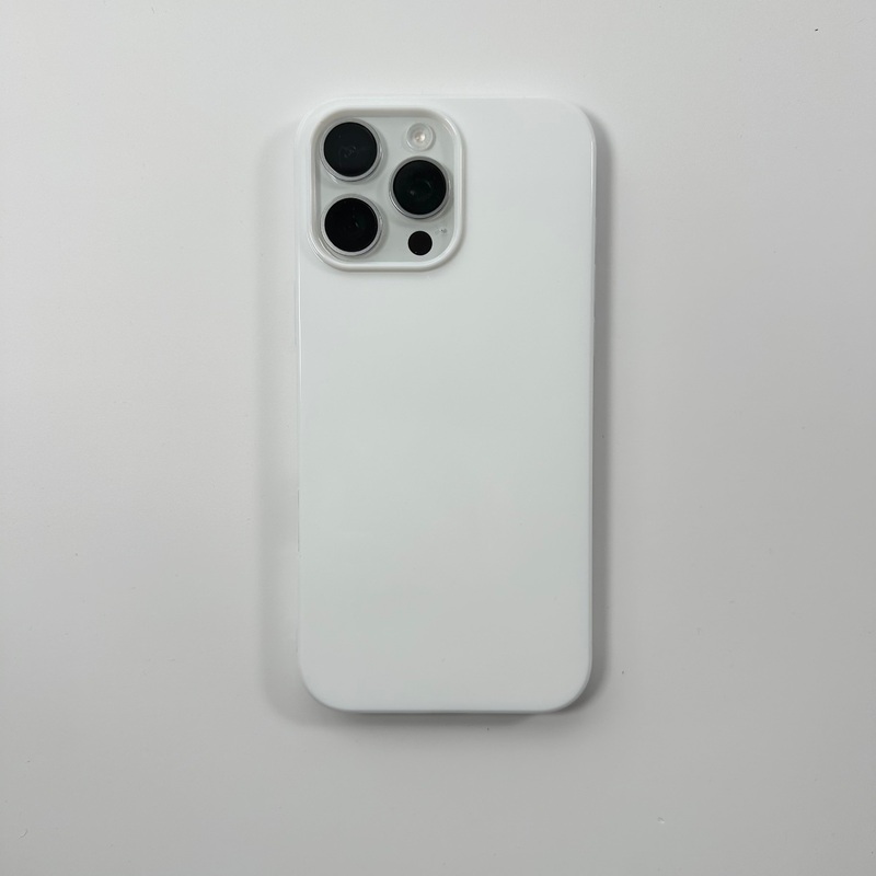 WHITE GLOSS IPHONE CASE