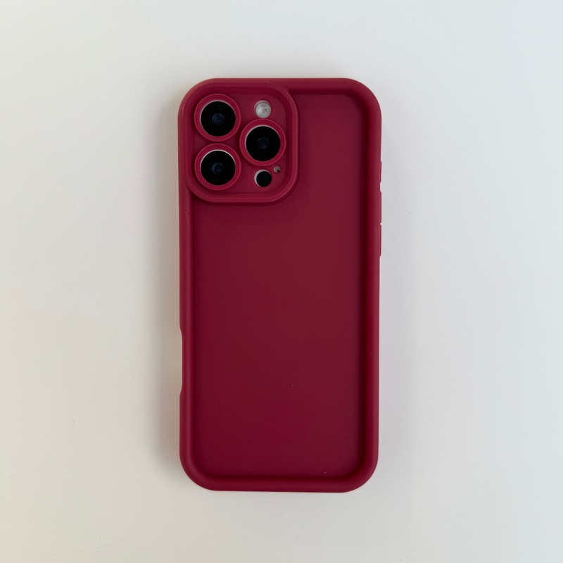 WINTER RASPBERRY IPHONE CASE
