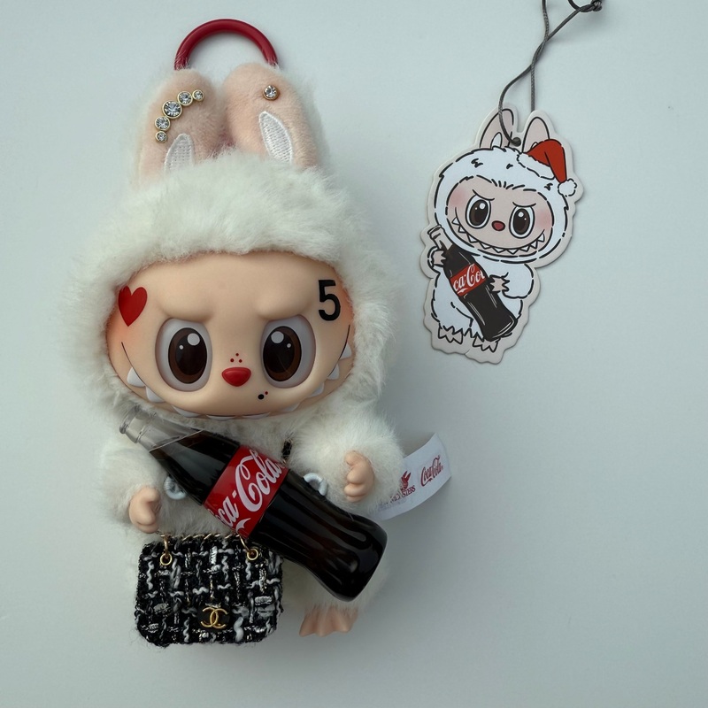 BOUCL BAG SURPRISE SHAKE COCA COLA CUSTOM LABUBU BY