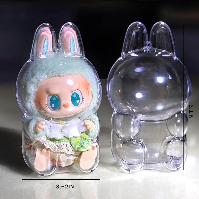 Clear Case for Labubu Have A Seat