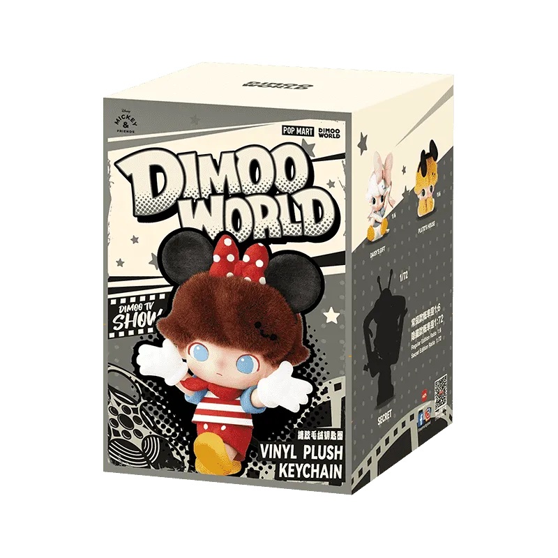 DIMOO WORLD Disney Vinyl Plush Keychain Blind Box