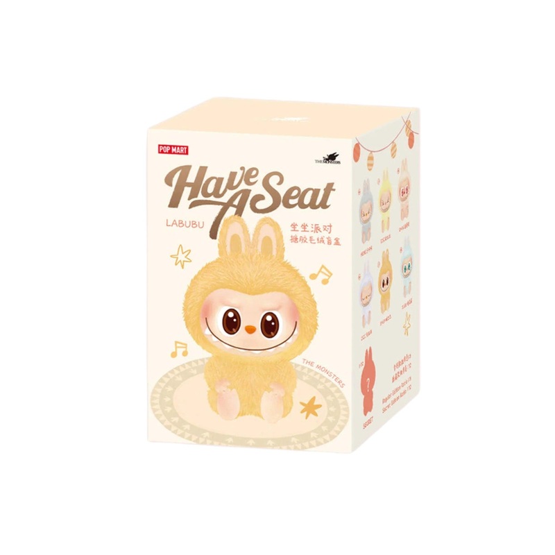 Labubu THE MONSTERS – Have a Seat Vinyl Plush Blind Box