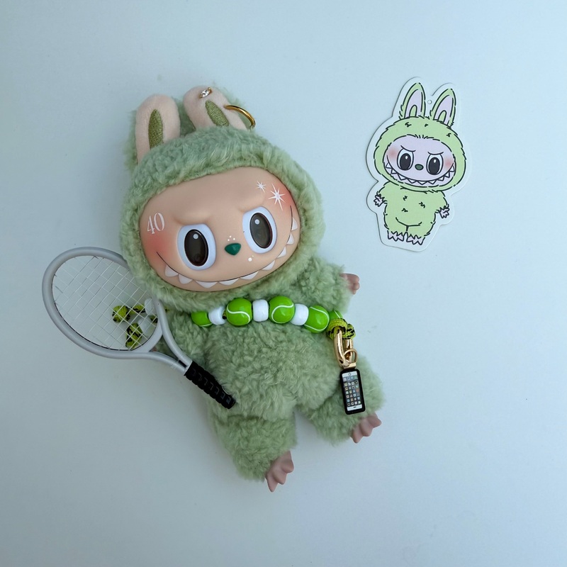 TENNIS GREEN GRAPE   LABUBU