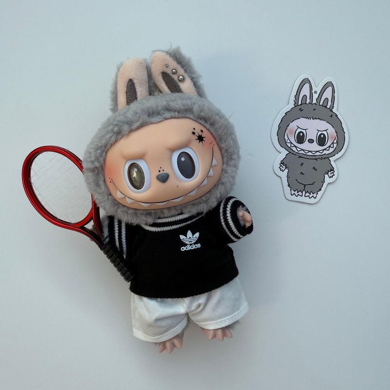 TENNIS RACKET SESAME BEAN  LABUBU