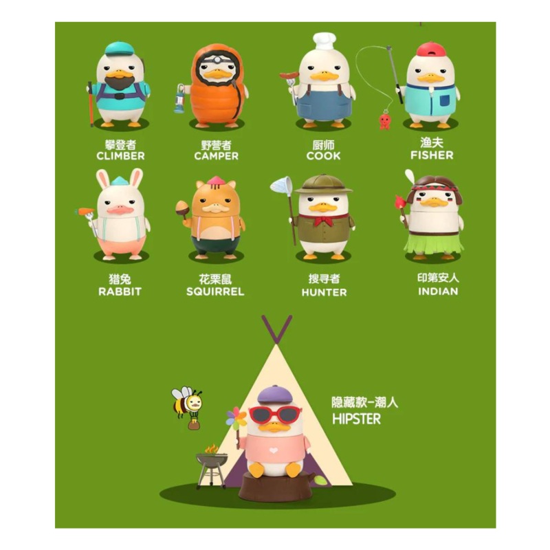 Duckoo In The Forest Blind Box Series by Chokocider x POP MART