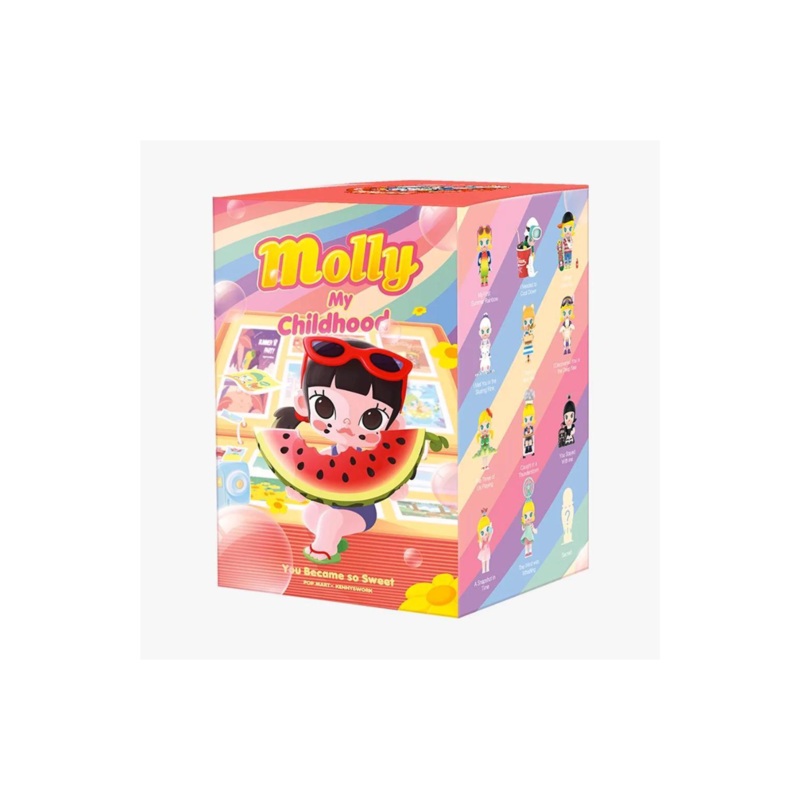 Molly My Childhood Blind Box Series by POP MART (Single Blind Box)