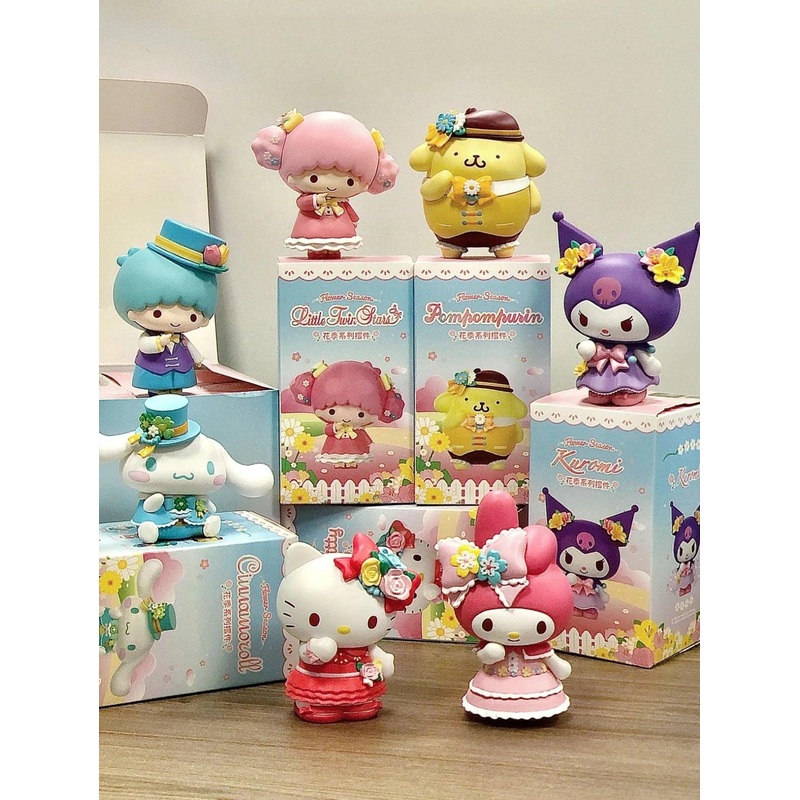 Sanrio Flower Season Figurines
