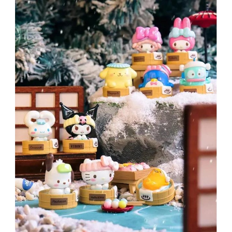 Sanrio Hot Springs Blind Bag3 Pieces per Bag