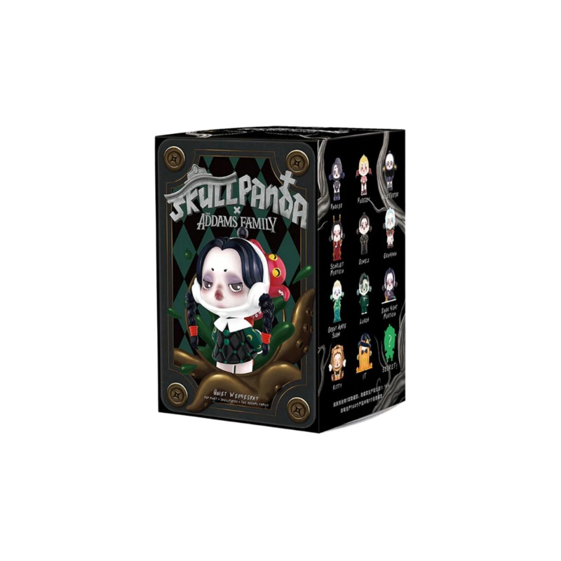 SKULLPANDA x THE ADDAMS FAMILY Series Blind Box by POP MART (Single)