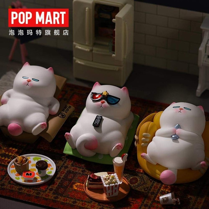 Vivicat Lazily Sitting Set Blind Box Series by Vivicat X Pop Mart