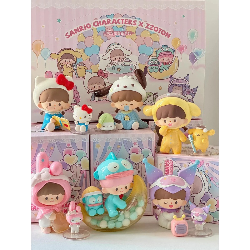 Zzoton X Sanrio Before Bedtime Series Blind Box