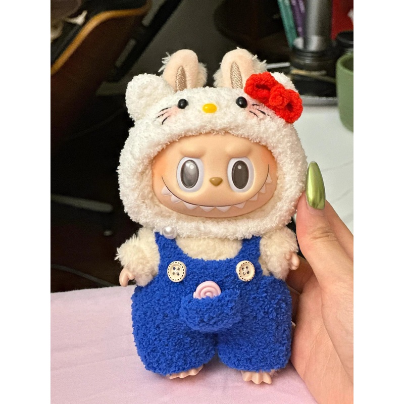 Hello Kitty Handmade Knitted Outfit for Labubu