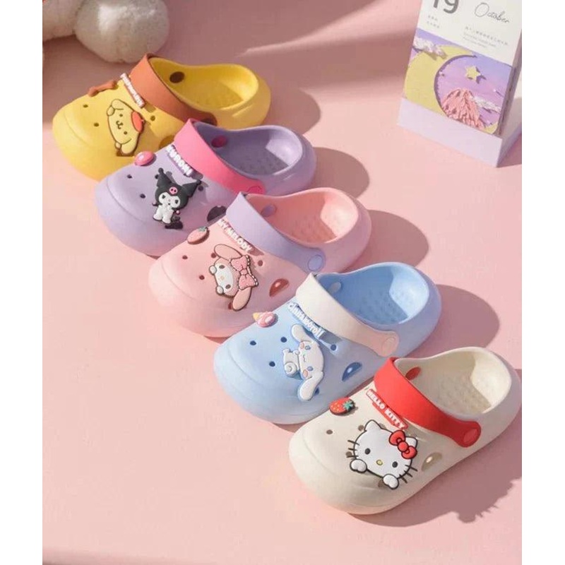 Sanrio Clogs Shoes Sandal Casual Summer for Kids