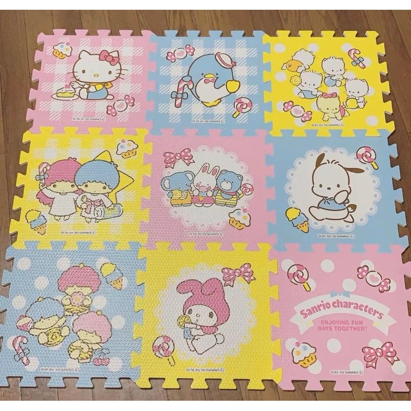 Sanrio Puzzle Floor Mat