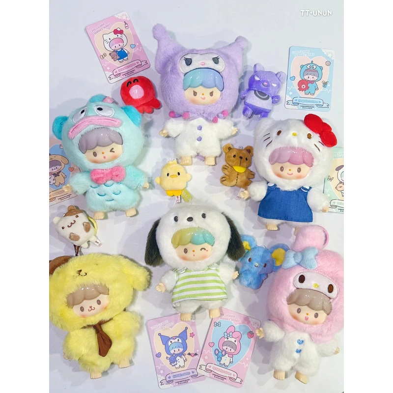 Zzoton x Sanrio Plush Charm Blind Box