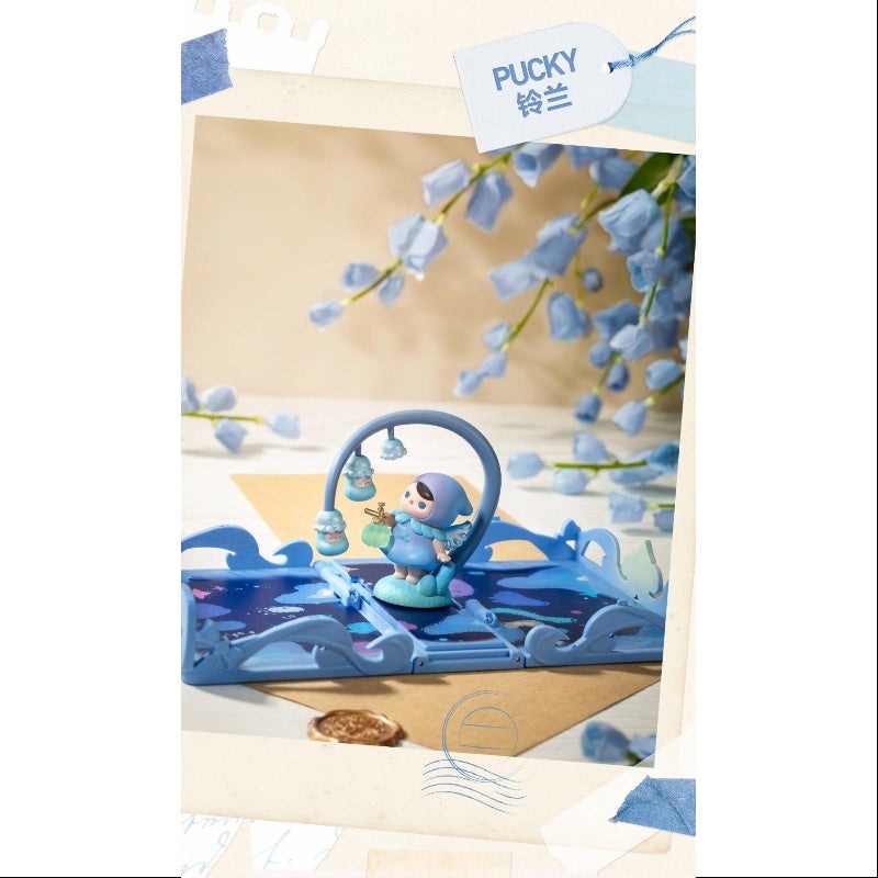 PUCKY Pop Mart Gift For You Greeting Card Series PUCKY Lily Of The Valley