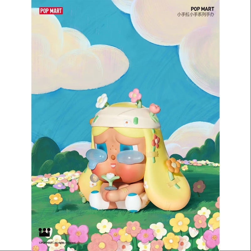 Crybaby Pop Mart Hand in Hand Series Falling for the Bloom Crybaby