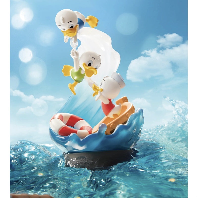 Pop Mart The Wonderful Dreams of Mickey and His Friends Series Scene Sets Brave Navigator