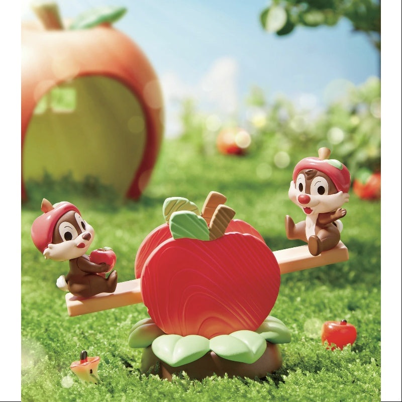 Pop Mart The Wonderful Dreams of Mickey and His Friends Series Scene Sets Playing Seesaw