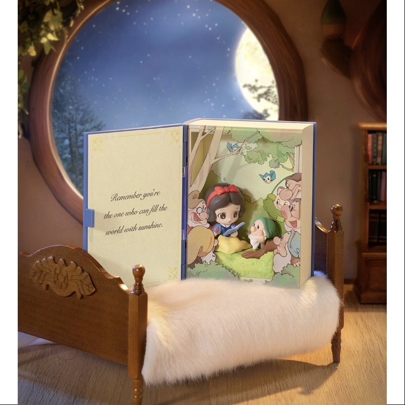 Pop Mart Disney Princess Fairy Tales Series Scene Sets Secret Snow White And The Seven Dwarfs(1/96)