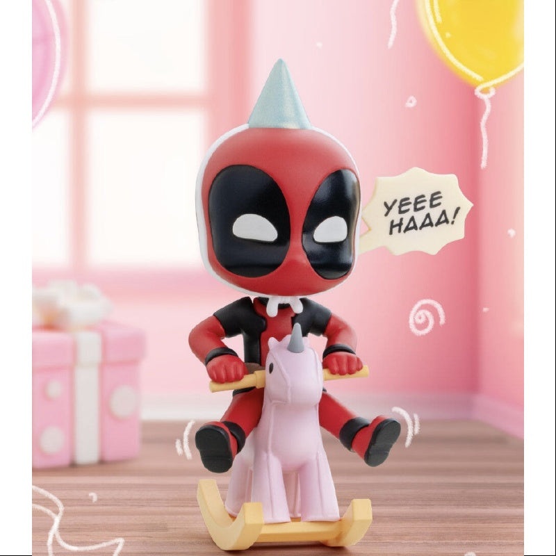 Pop Mart Marvel Deadpool Series Horseman Deadpool