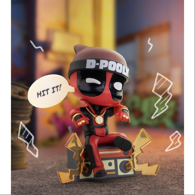 Pop Mart Marvel Deadpool Series Music Star Deadpool