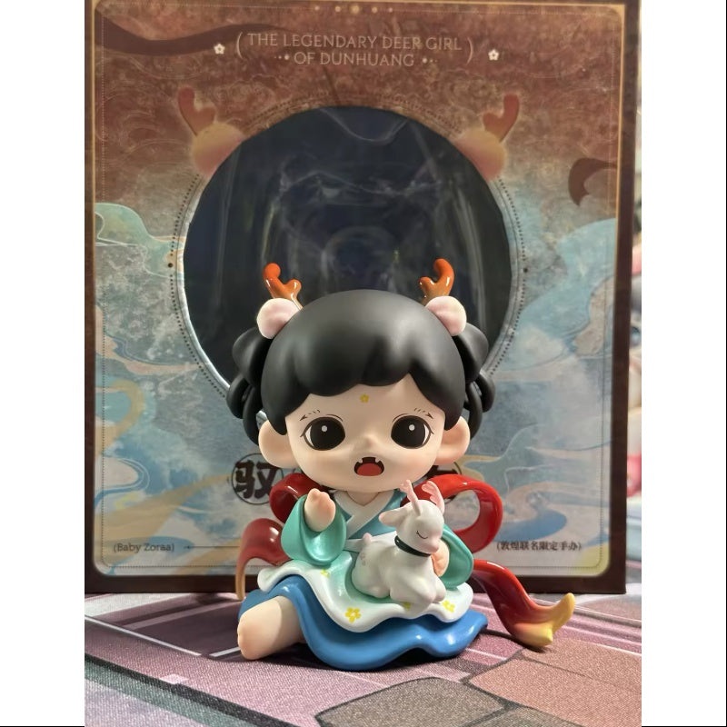 Baby Zoraa The Legendary Deer Girl of Dunhuang Figurine 2024 Limited Edition