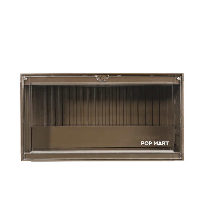 POP MART LED Luminous Display Box Container – Pucky Rabbit Cafe (Coffee Brown)