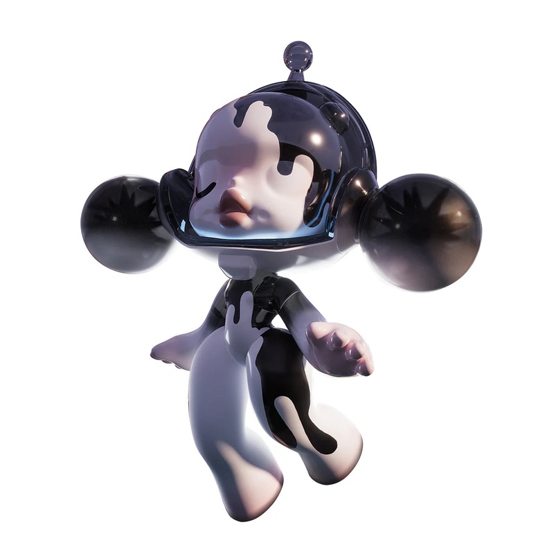 POP MART MEGA  SKULLPANDA 1000% Between Light and Dark