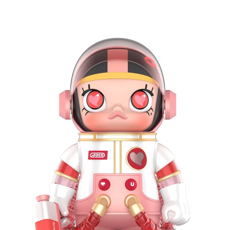 POP MART MEGA Space Molly 1000% Heartbeat