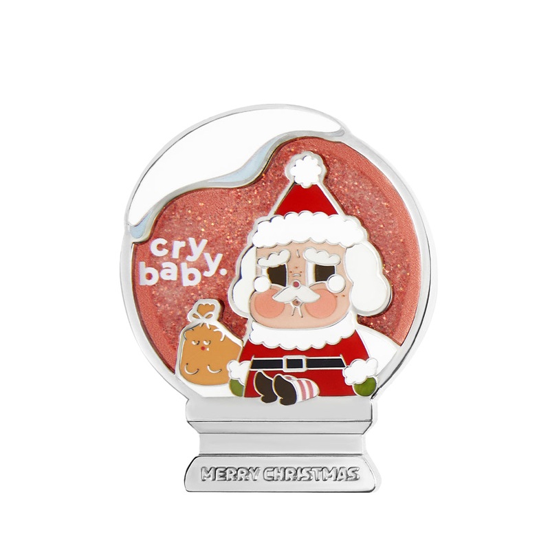 POP MART Crybaby Lonely Christmas Series Enamel Pin Badge/Fridge Magnet Blind Box