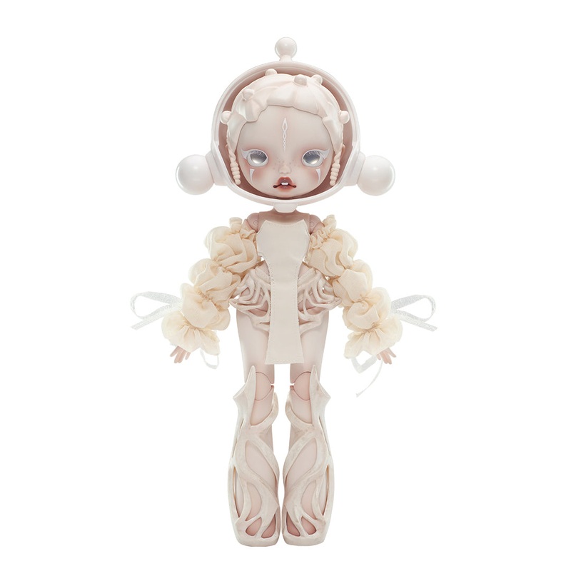 POP MART SKULLPANDA White Dew BJD Action Figure Doll