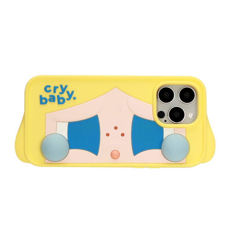 POP MART Crybaby Sad Club Series – Phone Case for iPhone 14/15 Pro Max