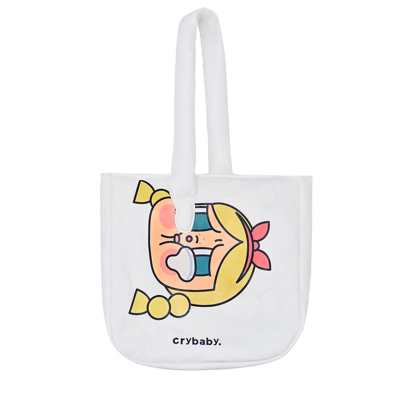 POP MART Crybaby Sunset Concert Series Cotton Filled Tote Bag