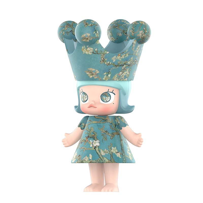 POP MART MEGA Royal Molly 400% Van Gogh Museum Almond Blossom
