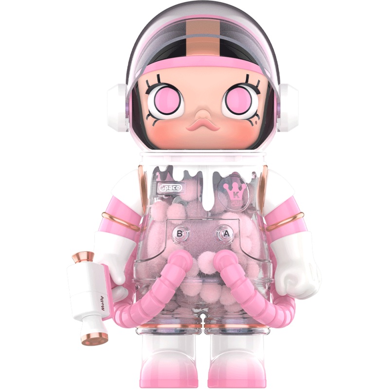 POP MART MEGA Space Molly 400% Heartfelt Words