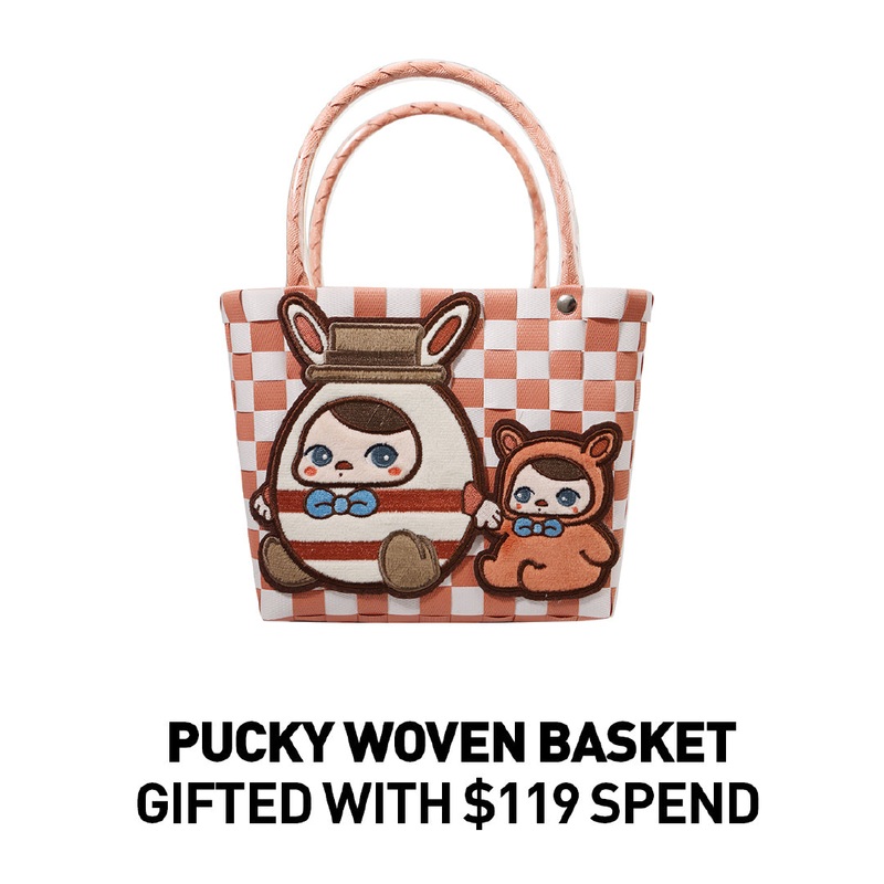 [GIFT] Spend $119+ to Get 1 PUCKY Woven Basket | HAPPY HALLOWEEN