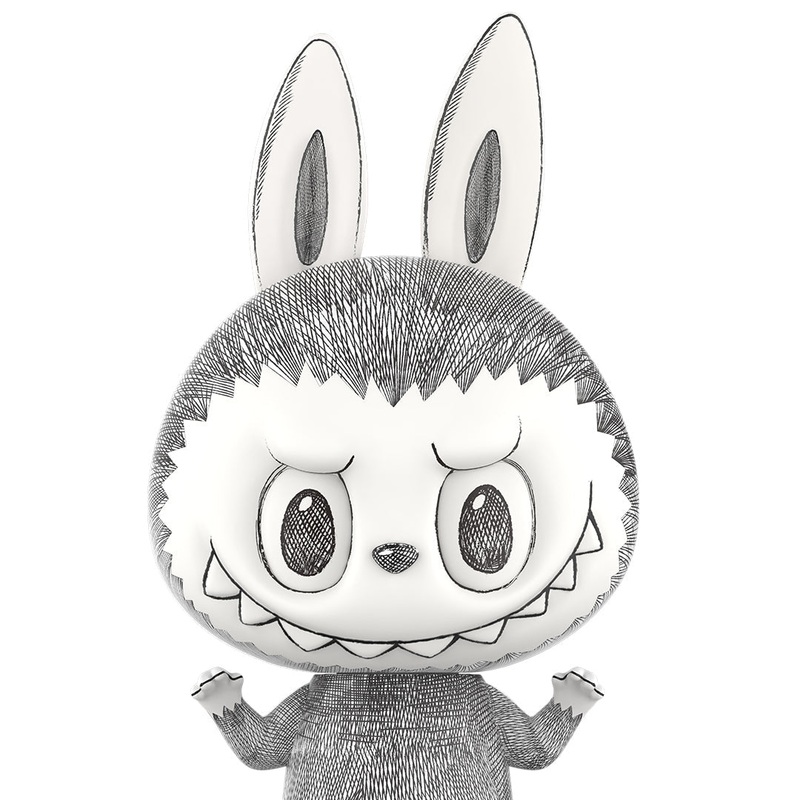 POP MART MEGA LABUBU 1000% Sketch