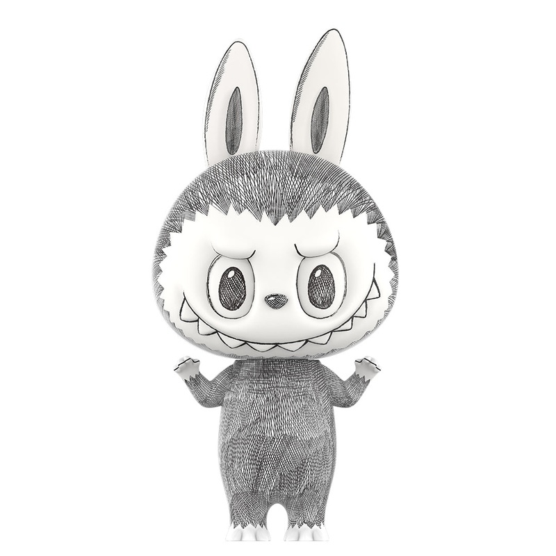 POP MART MEGA LABUBU 400% Sketch